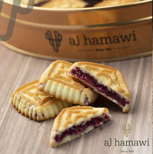 MAAMOUL WITH ROSE JAM