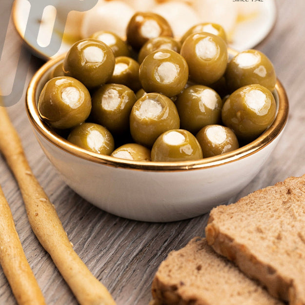 Green Olive With Labneh