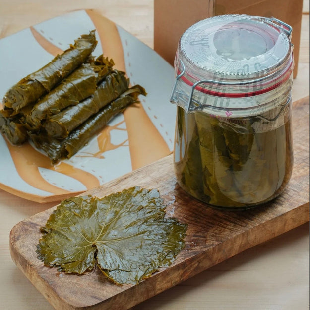Grape Leaves jar