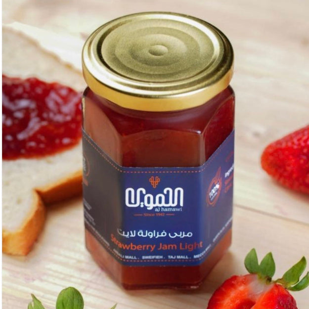 Light strawberry jam