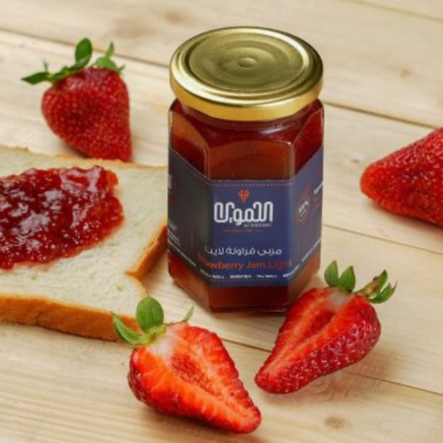 Light strawberry jam
