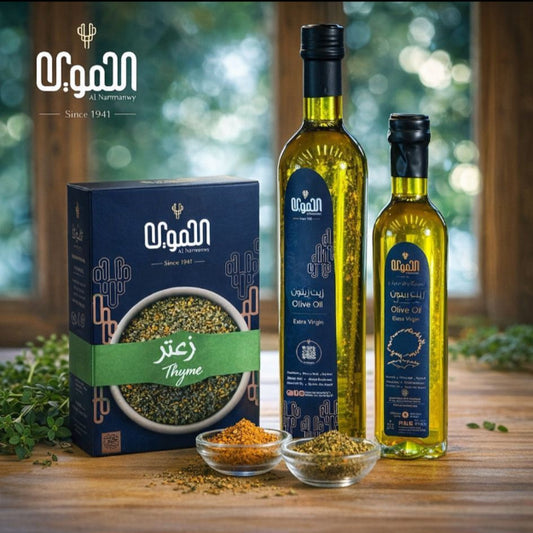 Thyme and Olive oil
